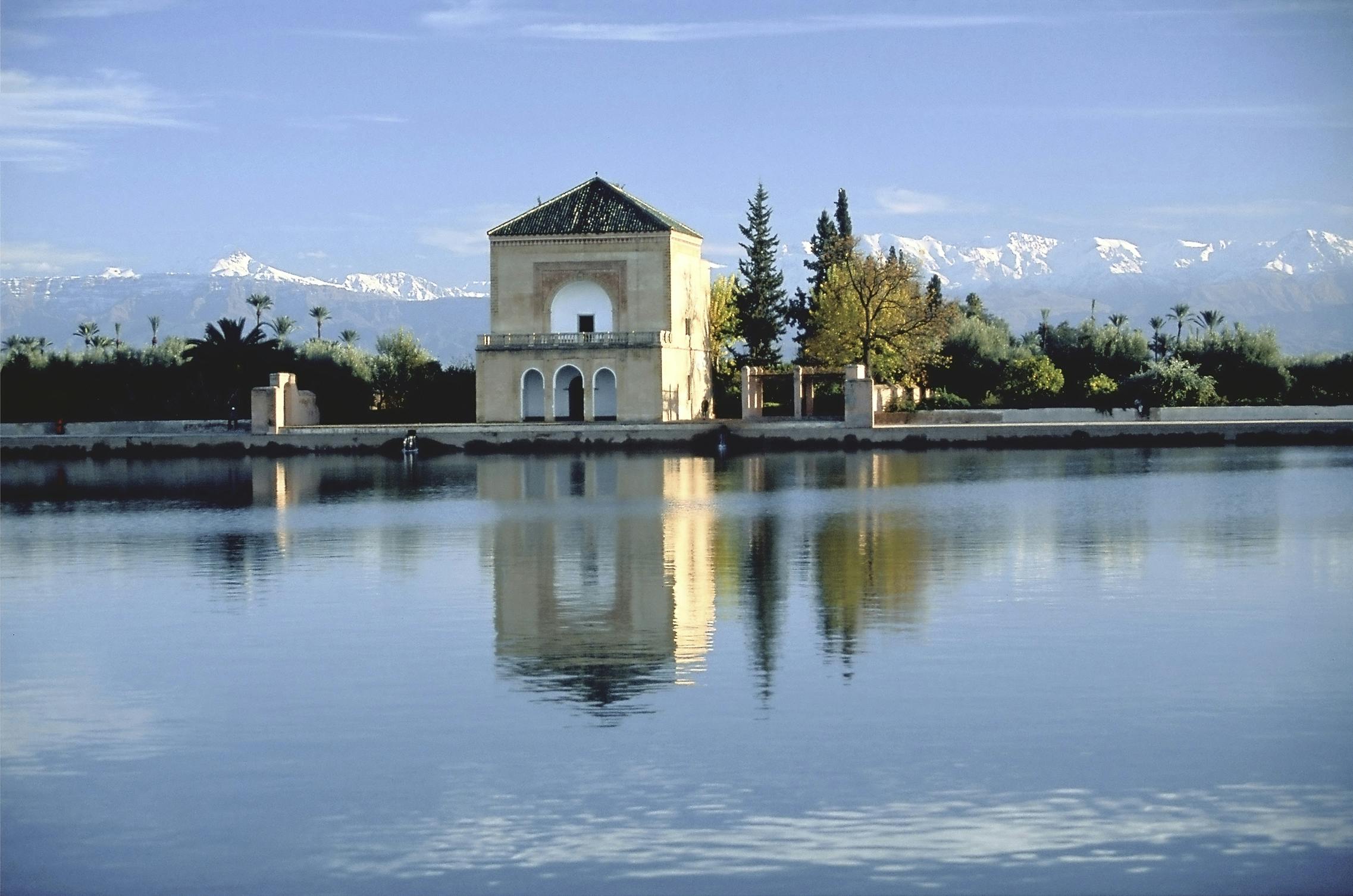 UFT OG RO: Ta en timeout fra sanseinntrykkene i byparken Menara, som står på UNESCOs verdensarvliste. menera parken i Marrakech